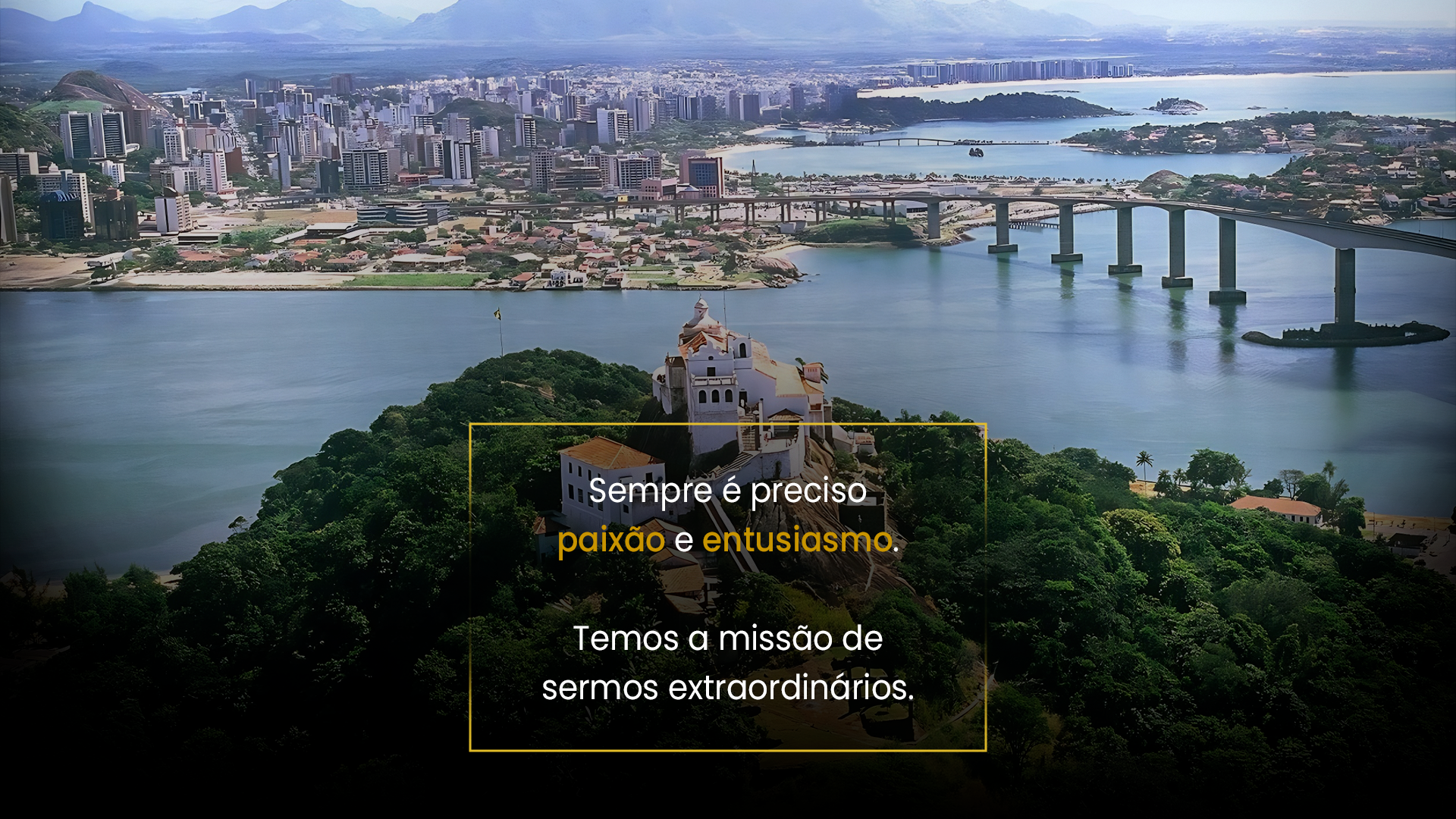 Vista de Vila Velha — Espírito Santo, sede da Altreider Advogados